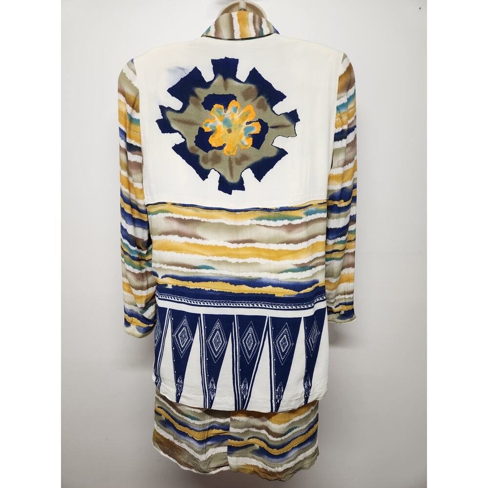 Vintage Platinum By Dorothy Schoelen Blazer/Top/Shorts/Skirt Set, Size S/M Multi - Picture 3 of 15